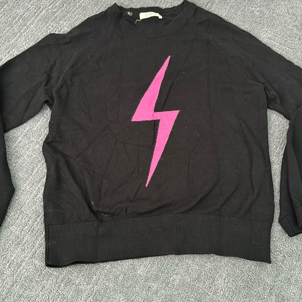 Women’s lightning bolt sweater